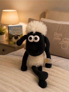 Shaun the Sheep Plush Toy 11” Collectible 2019 Soft Stuffed Animal Floppy Doll